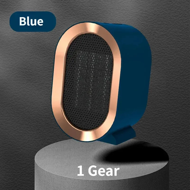 1200W Electric Heater Portable Desktop Fan Heater Heating Warm Air Blower Mini Radiator Home Office Warmer Machine for Winter